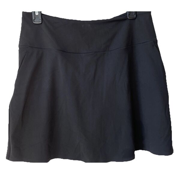 New Womens Rhone Course to Court Sport Skort in Black 16" - Picture 4 of 5